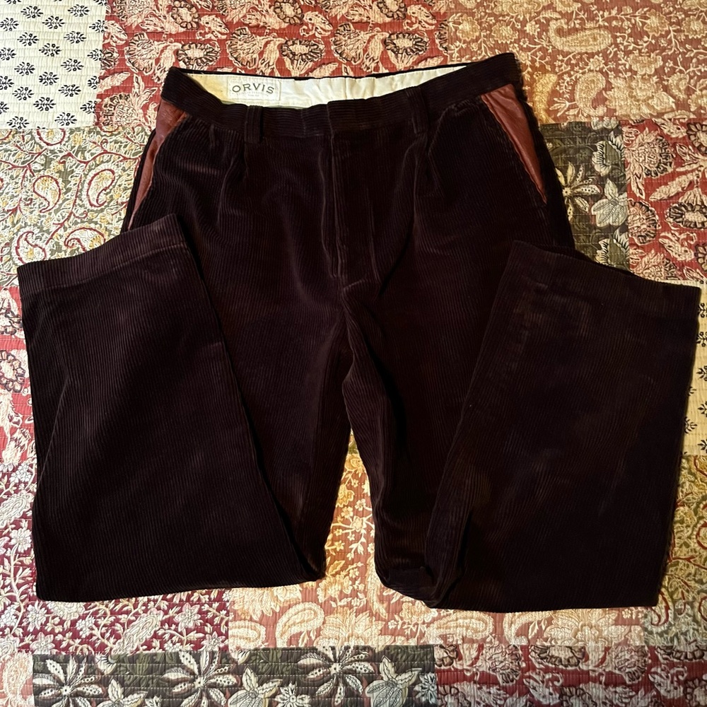 🧭 ORVIS, Men’s Heavy Corduroy Pants 🪵